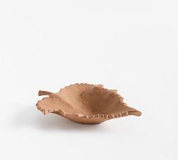 Terracotta Leaf Bowl