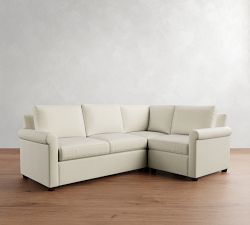 Cameron Modern Roll Arm 3-Piece Sectional (100")