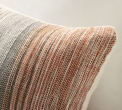 Ermine Outdoor Lumbar Pillow