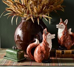 Fantastical Forest Stoneware Butter Dish