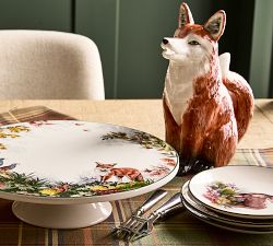 Fantastical Forest Stoneware Pitcher