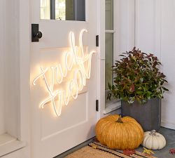 Faux Pumpkins &amp; Gourds