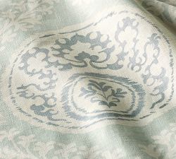 Lena Medallion Organic Cotton Tablecloth