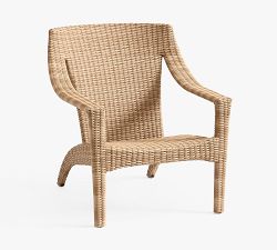 Huntington Wicker Stacking Outdoor Adirondack