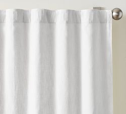 Cotton Linen Textured Curtain