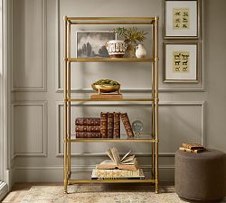 Everson Etagere Metal Bookcase (39&quot;)