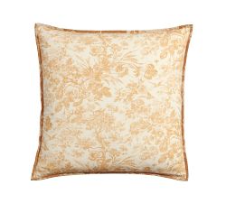 Juliette Toile Handcrafted Reversible Pick-Stitch Quilted Sham