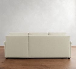 Cameron Modern Roll Arm Chaise Sectional (100")