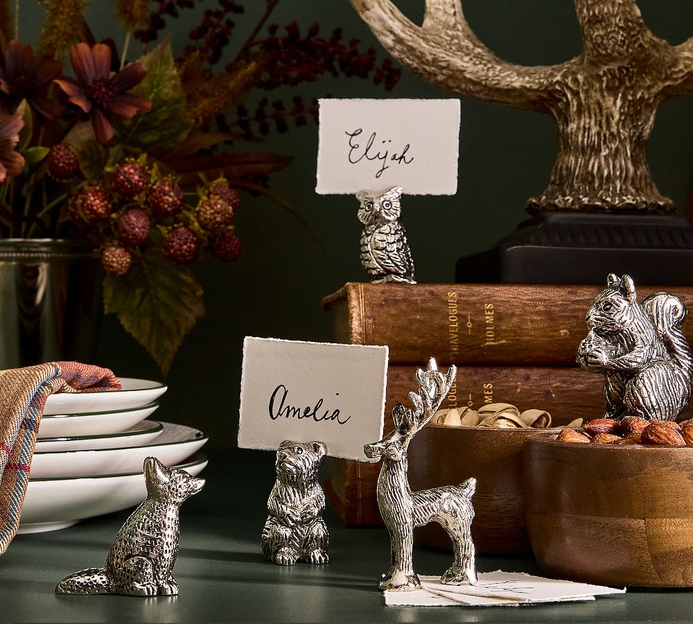 Fantastical Forest Place Card Holders - Mixed Set of 4