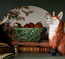 Fantastical Forest Woodland Stoneware Serving Bowl