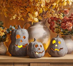 Handmade Terracotta Jack O' Lantern