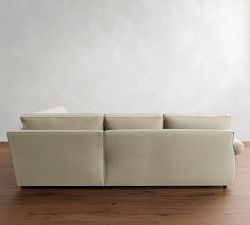 Pearce Roll Arm 3-Piece Wedge Sectional (122"&ndash;130")