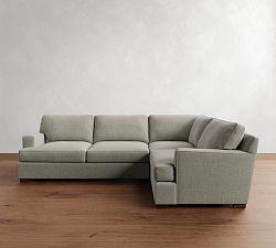 Townsend Square Arm 3-Piece Sectional (113")