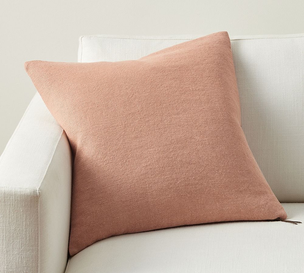 Everyday Linen Pillow Rosewood