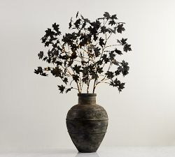 Faux Lit Maple Leaf Branch