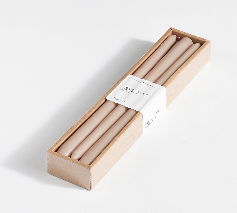 Taper Candles - Set of 6 - Dove