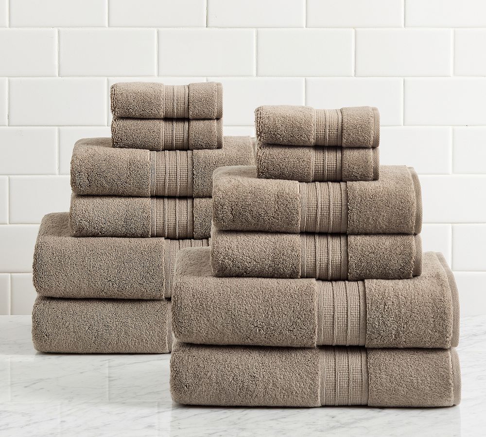 Hydrocotton Towel Bundles - Mocha Mousse, Set of 12