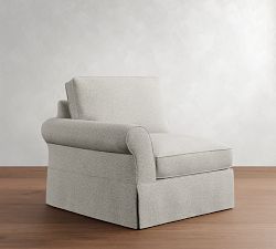 Build Your Own PB Comfort Roll Arm Slipcovered Sectional