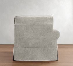 Build Your Own PB Comfort Roll Arm Slipcovered Sectional