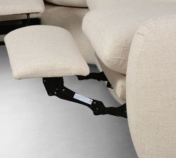 Cindy Upholstered Power Reclining Sectional (215.5")