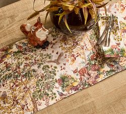 Fantastical Forest Cotton/Linen Table Runner