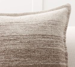 Ombre Undyed Wool Pillow Cover