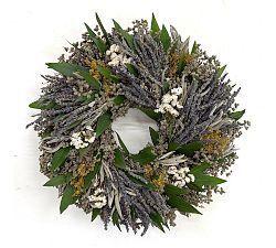 Handcrafted Live Fragrant Herbal Delight Wreath
