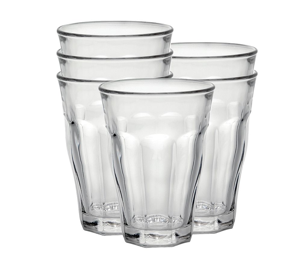 Duralex Picardie Clear Drinking Glasses - 16 7/8 Oz., Set Of 6