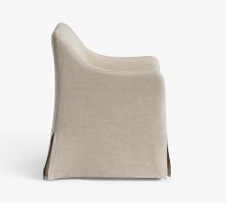 Maxine Slope Slipcovered Dining Armchair