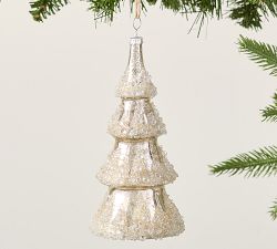 Mercury Silver Tree Ornament
