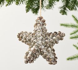Pinecone Star Ornament