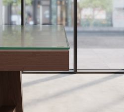 Keaton Glass Communal Table Top