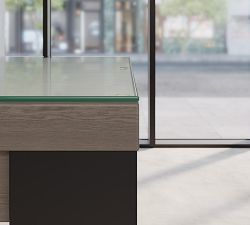 Harlow Glass Communal Table Top