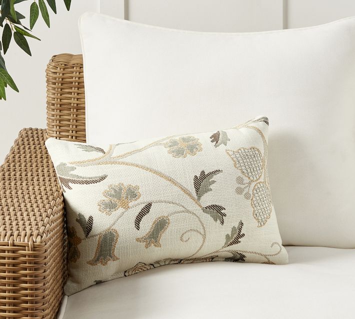 Pillow Perfect Stuhlkissen Tory Bisque – 2er Set, 43.2 X 44.5 Cm, Wetterfestes Polyester, Für Innen & Außen
