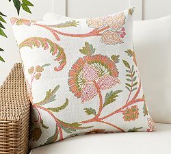 Open Box: Performance Camila Outdoor Pillow 24" x 24" - Peony