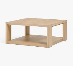 Blair Herringbone Square Coffee Table