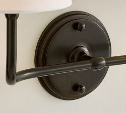 Sansome Metal Double Sconce (18")