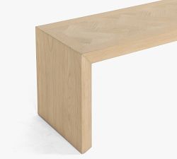 Blair Herringbone Dining Bench (68")