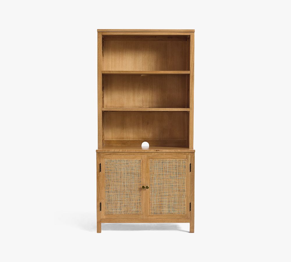Channing Cane Tall 2-Piece Storage Shelf (36")