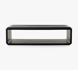 Open Box: Camden Rectangular Coffee Table (55") - Black Ash