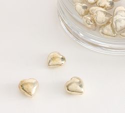 Glass Heart Vase Filler