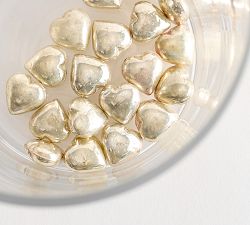 Glass Heart Vase Filler