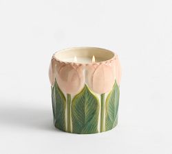 Vintage Tulip Candle - Flower Market