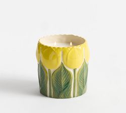 Vintage Tulip Candle - Flower Market