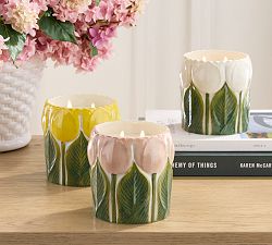 Vintage Tulip Candle - Flower Market