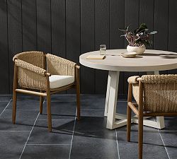 Fawn Teak Outdoor Dining Chair