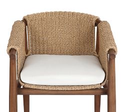 Fawn Teak Outdoor Dining Chair