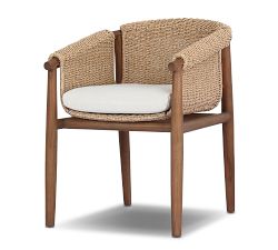 Fawn Teak Outdoor Dining Chair