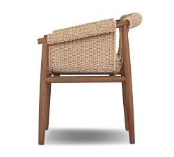 Fawn Teak Outdoor Dining Chair