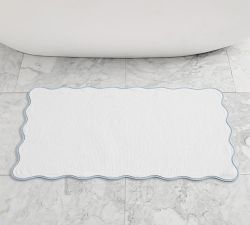 Scallop Bath Mat
